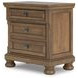 Vandenmore Medium Brown 2 Drawer Nightstand