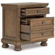 Vandenmore Medium Brown 2 Drawer Nightstand