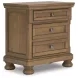 Vandenmore Medium Brown Sleigh Storage Bedroom Set