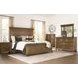 Drojan Rich Medium Brown 3 Drawer Nightstand