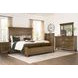 Drojan Medium Brown California King Storage Panel Bed