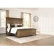 Drojan Medium Brown California King Panel Bed