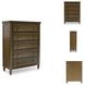 Sturlayne Brown 5 Drawer Chest