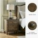 Sturlayne Brown 3 Drawer Nightstand