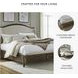 Sturlayne Cream And Brown Queen Upholstered Panel Bed