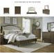 Sturlayne Cream And Brown Queen Upholstered Panel Bed