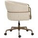 Olma Meg Taupe and Santa Cruz Oatmeal Upholstered Office Chair