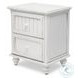 Riviera Blanc 2 Drawer Nightstand