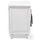 Riviera Blanc 2 Drawer Nightstand