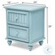 Riviera Bleu 2 Drawer Nightstand