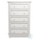 Riviera Blanc 5 Drawer Chest