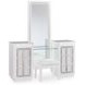 Chalanna White Rectangular Vanity Mirror with LED