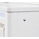 Chalanna White 6 Drawer Vanity Desk with USB Charging and LED