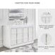 Chalanna White Lacquer Dresser