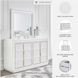Chalanna White Lacquer Dresser and Mirror