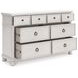 Greddinton Antique White Poster Bedroom Set