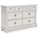Greddinton Antique White Poster Bedroom Set