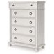 Greddinton Antique White 5 Drawer Chest
