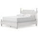 Greddinton Antique White California King Poster Bed