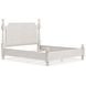 Greddinton Antique White California King Poster Bed