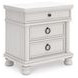 Greddinton Antique White Poster Bedroom Set