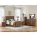 Greddinton Brown 8 Drawer Dresser and Rectangular Mirror
