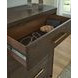 Brillynd Burnished Brown 5 Drawer Chest