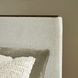 Brillynd Burnished Brown and White Performance Fabric California King Upholstered Panel Bed