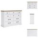 Ashbryn White And Natural Dresser