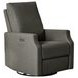 Louie Slate Swivel Glider Power Recliner with USB Charging