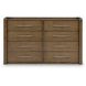 Marxmore Brown 8 Drawer Dresser