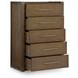 Kerlayne Brown Upholstered Storage Bedroom Set