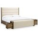 Kerlayne Brown Upholstered Storage Bedroom Set