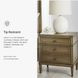 Sharlance Brown 3 Drawer Nightstand