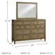 Sharlance Brown Dresser with Mirror