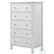 Lakeside Elegant Distressed 5 Drawer Chest