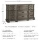 Ardenfield Light Brown Dresser