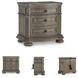 Ardenfield Light Brown 3 Drawer Nightstand