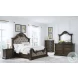 Maylee Dark Brown Dresser with Mirror