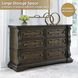Maylee Dark Brown Dresser