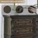 Maylee Dark Brown Dresser