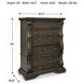Maylee Dark Brown Chest