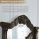 Maylee Dark Brown Dresser with Mirror