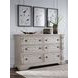 Valleymont Antique White 6 Drawer Dresser