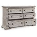 Valleymont Antique White 6 Drawer Dresser