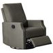 Louie Slate Swivel Glider Recliner