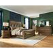 Thoridan Brown California King Panel Bed