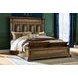 Thoridan Brown King Storage Panel Bed