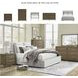 Cabalynn Light Brown Queen Upholstered Panel Bed