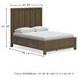 Cabalynn Light Brown Queen Panel Storage Bed